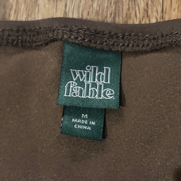 NWT Brown Corset Dress - Picture 7 of 7